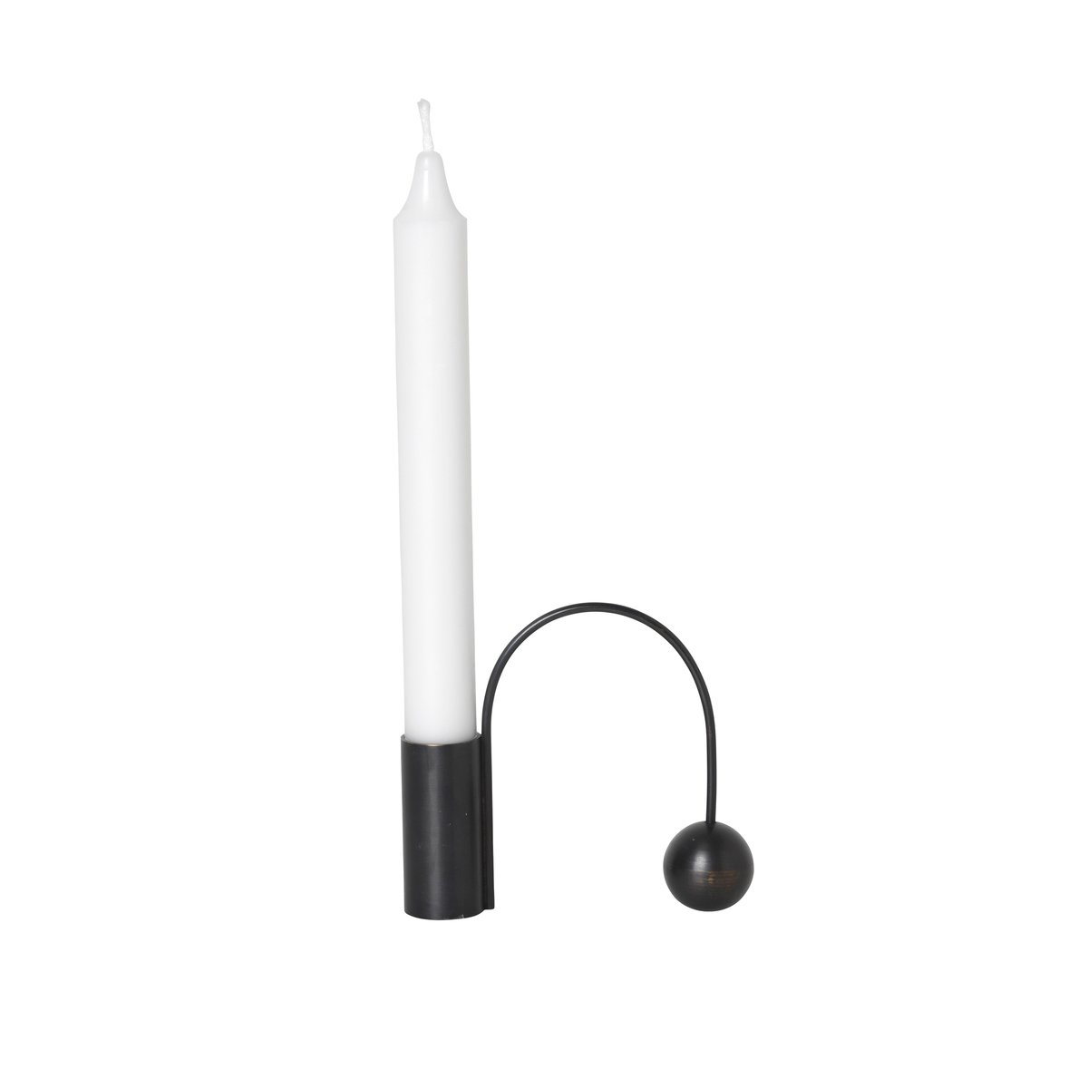 Ferm Living Balance black candle sticks candle | Scandinavian Design | Candle holders | Black