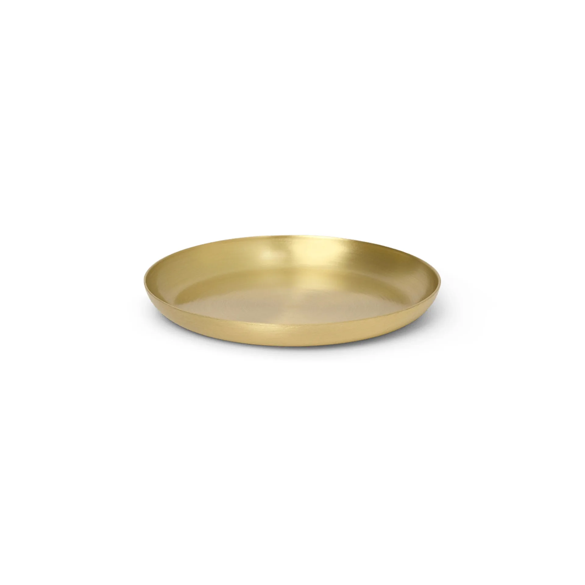 Basho tray Ø9.5 cm, brass Ferm Living