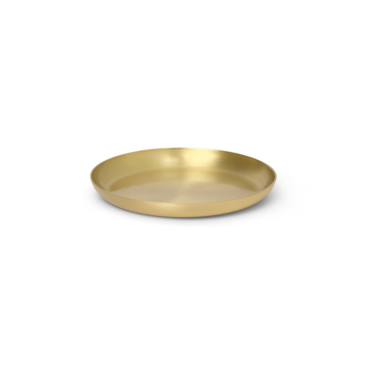 Ferm Living Basho tray o9.5 cm brass | Scandinavian Design | Trays | Gold-coloured