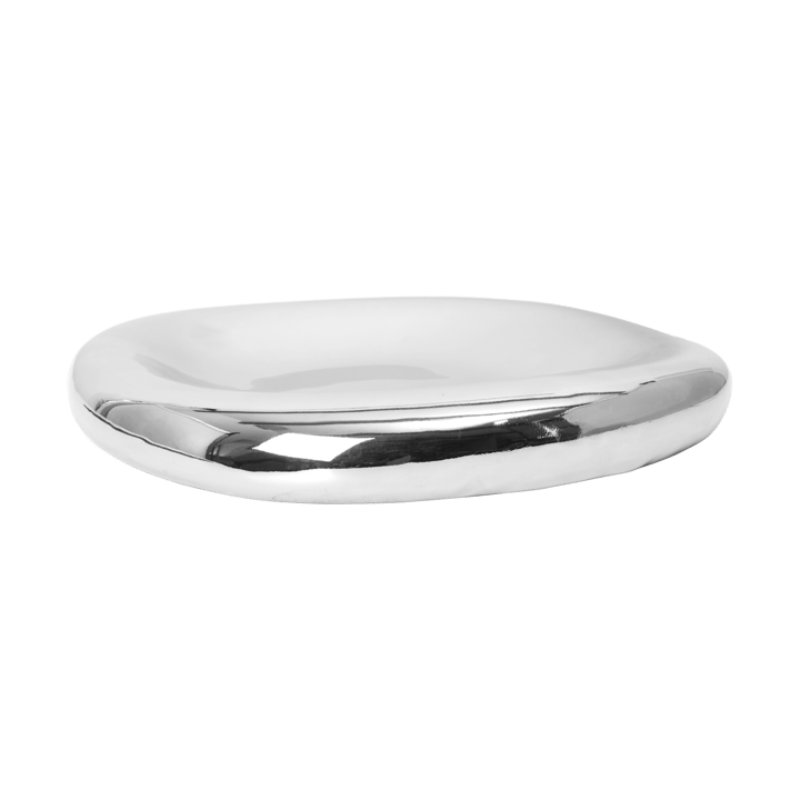 Bellure centrepiece decorative bowl Ø35 cm - Silver - Ferm Living