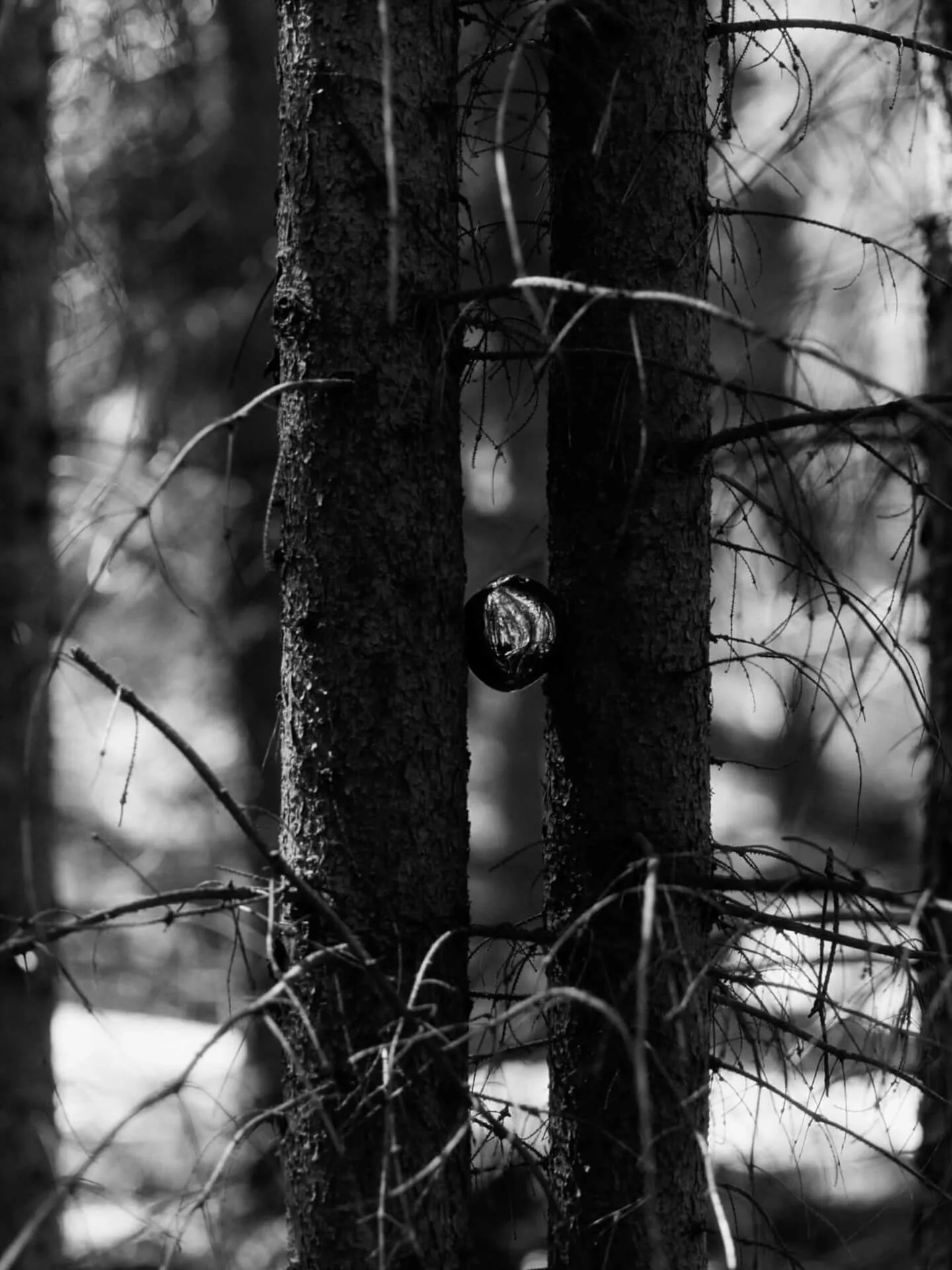 Bellure Christmas ornament 7 cm 2 pieces, Silver Ferm Living