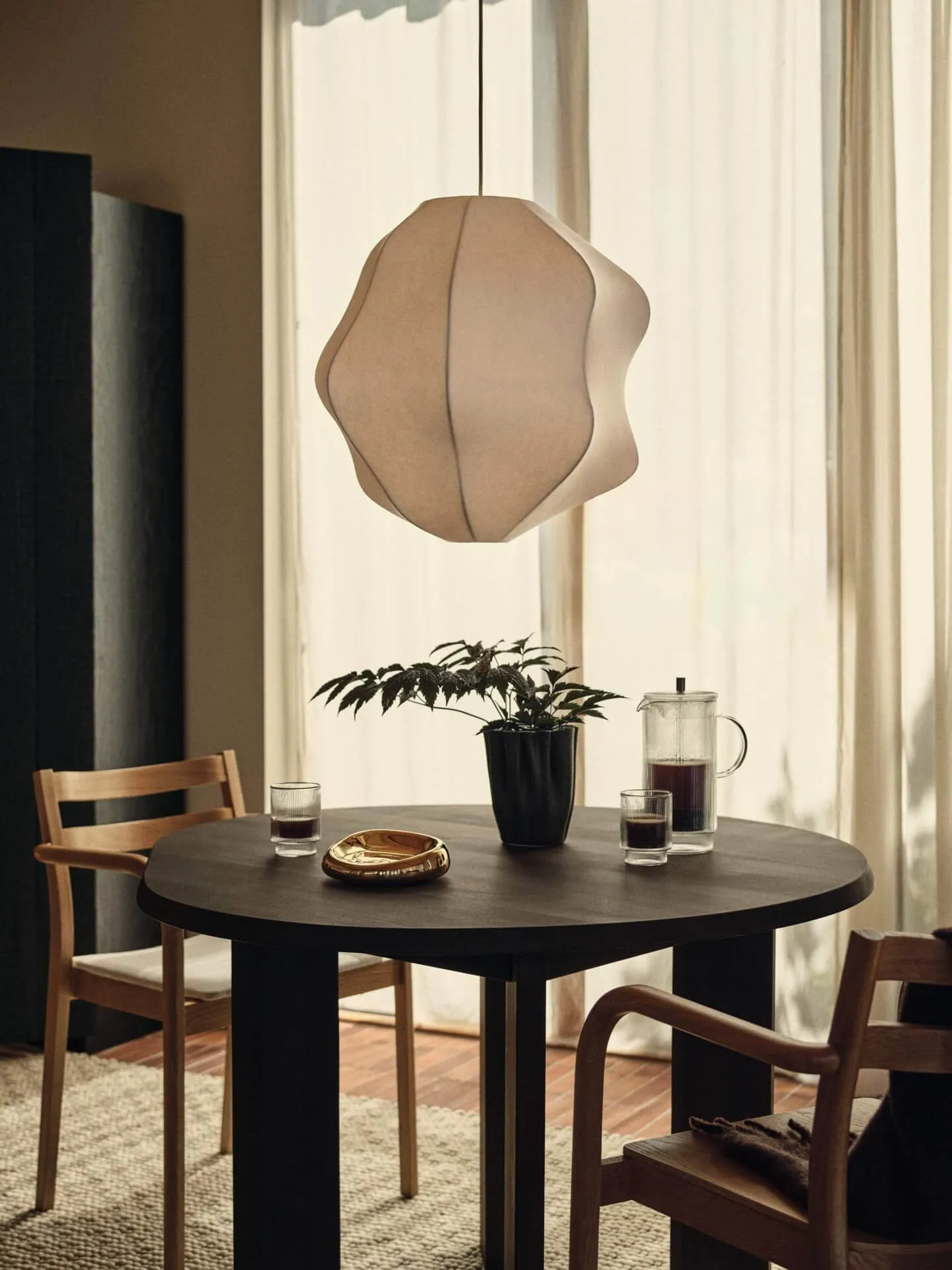 Bellure decorative bowl Ø17 cm, brass finish Ferm Living