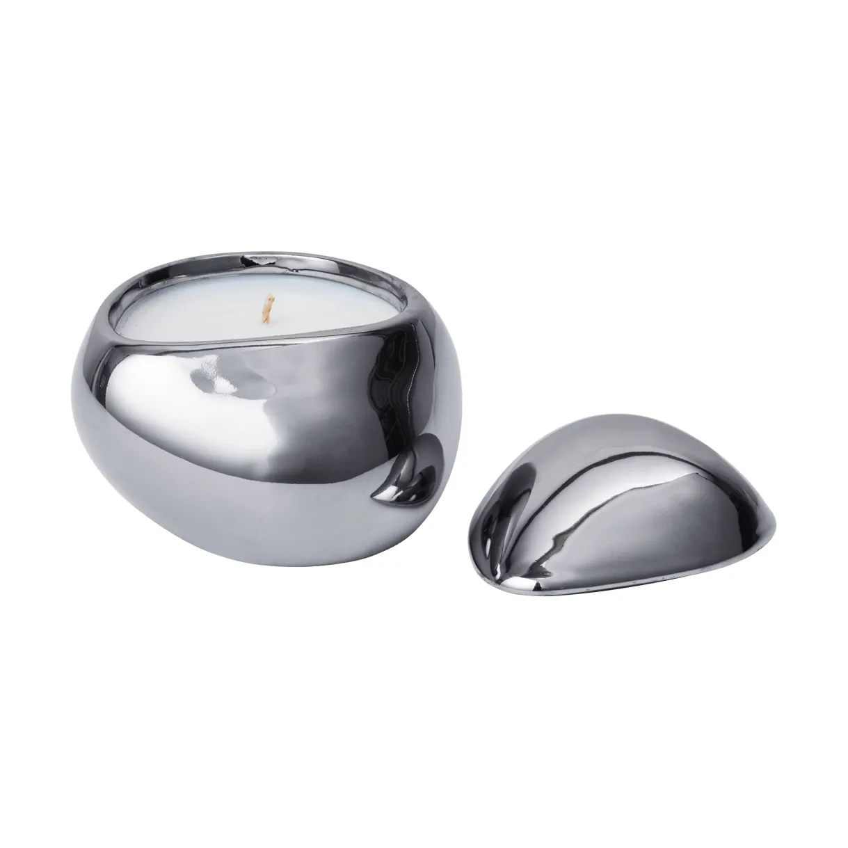 Bellure scented candle 40 h, Silver Ferm Living