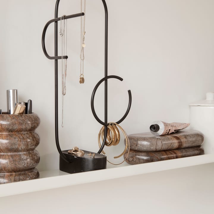 Bendum storage box, brown marble Ferm Living