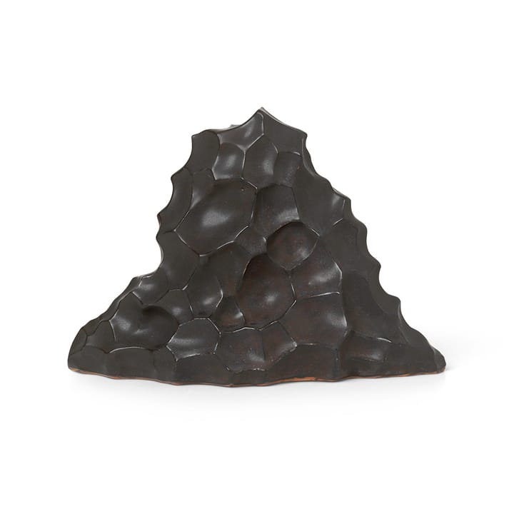 Berg ceramic sculpture black - high - Ferm LIVING