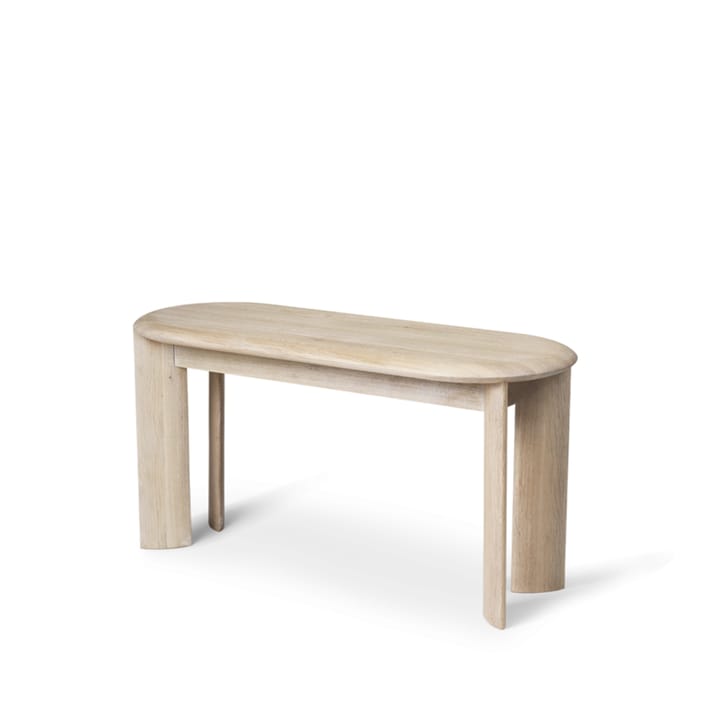 Bevel bench - Oak white oiled - ferm LIVING