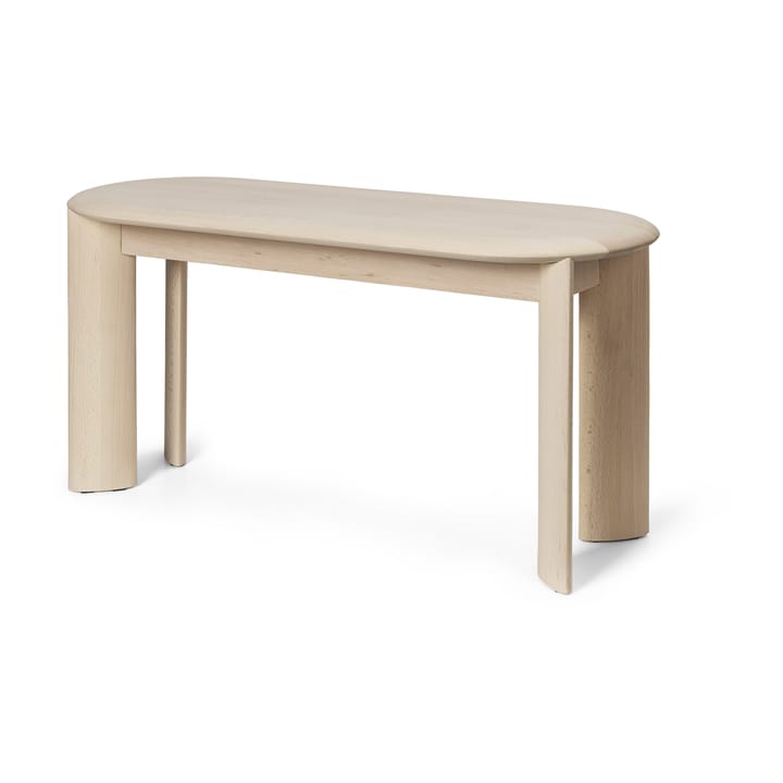 Bevel bench, White Oiled Beech Ferm Living