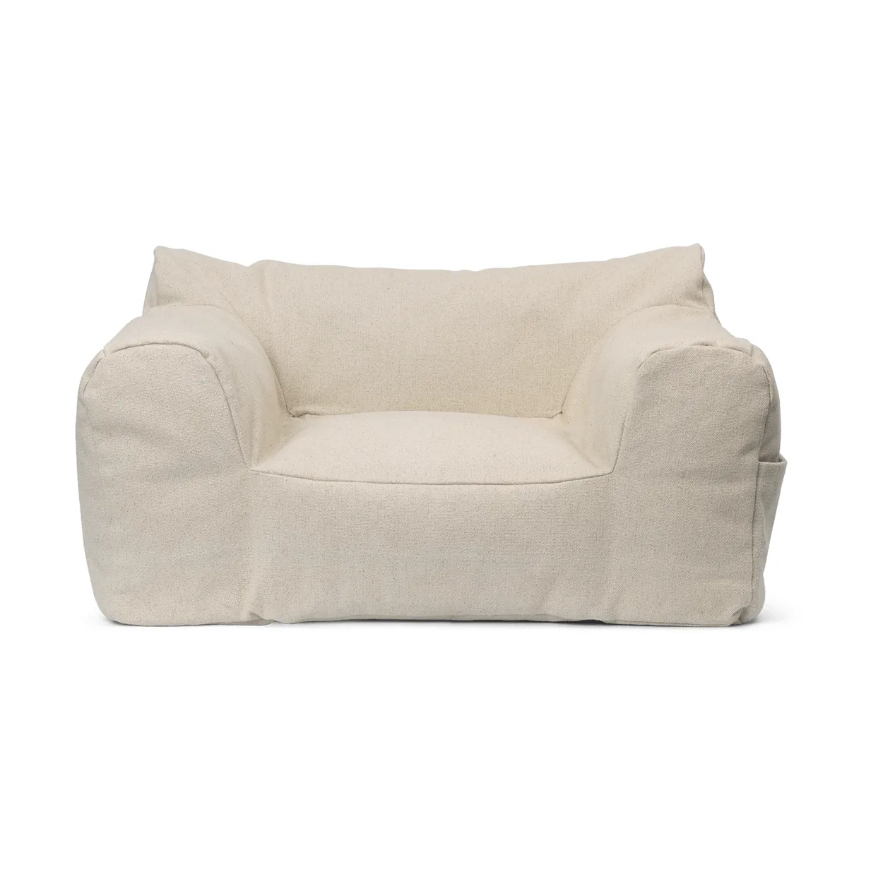 Ferm Living Billow bean bag armchair Off-white | Scandinavian Design | Sitting poufs | White