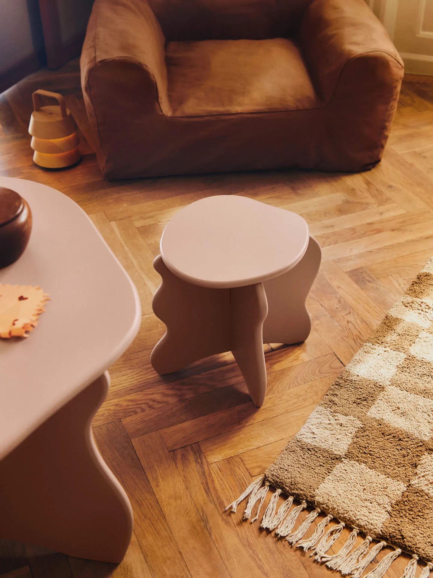 Billow bean bag armchair, Tan Ferm Living