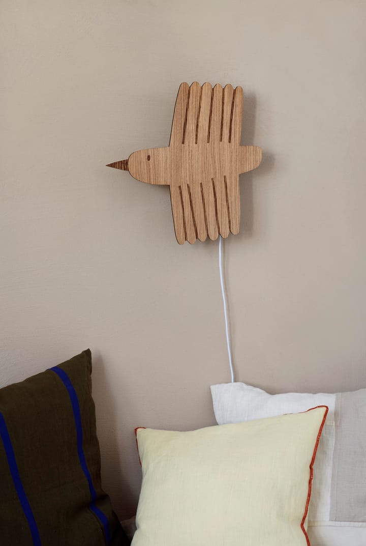 Bird wall lamp - Oiled oak - ferm LIVING