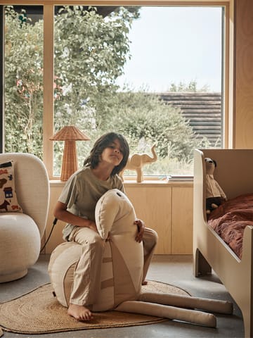 Birdy bean bag - Natural-Off-white - Ferm Living