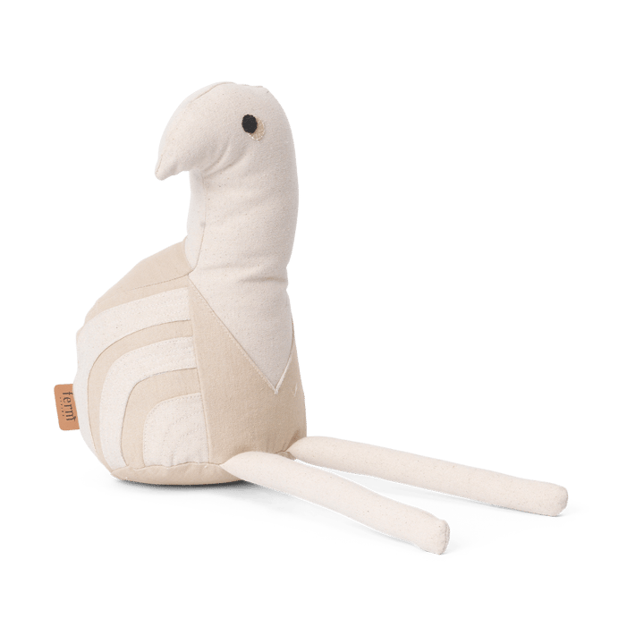 Birdy Teddy stuffed animal - Natural-Off-white - Ferm LIVING
