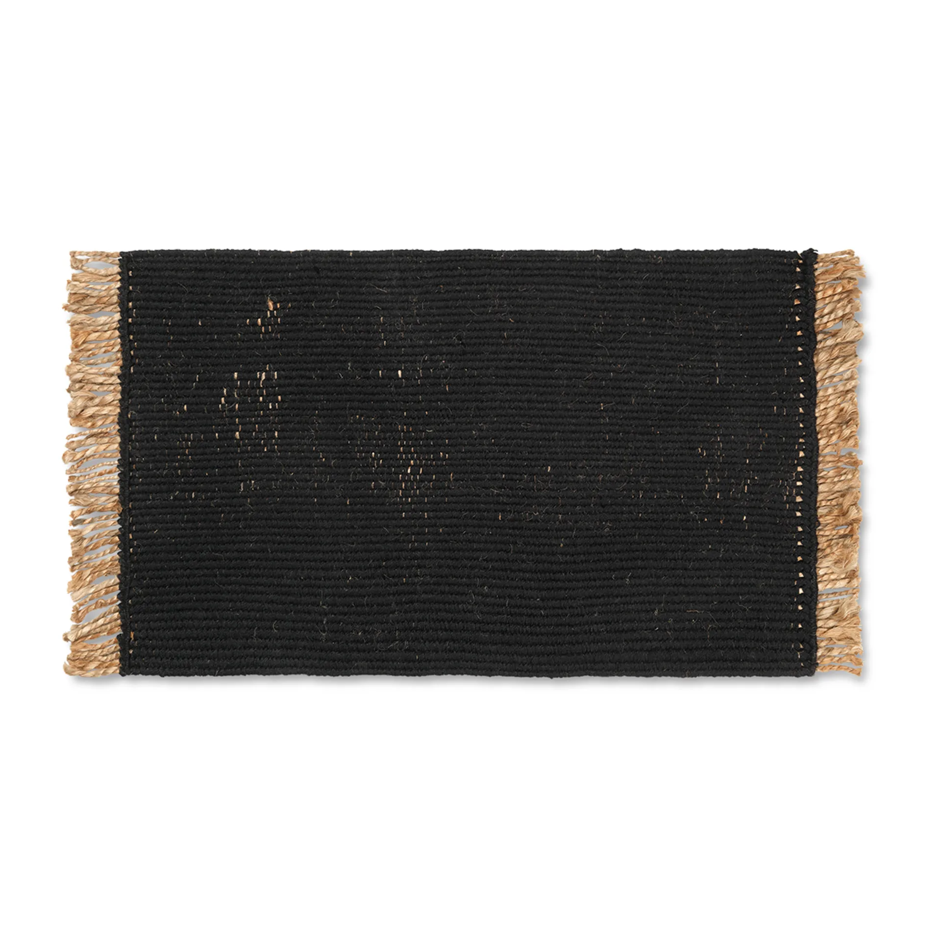 Blid doormat 50x80 cm, Black-natural Ferm Living