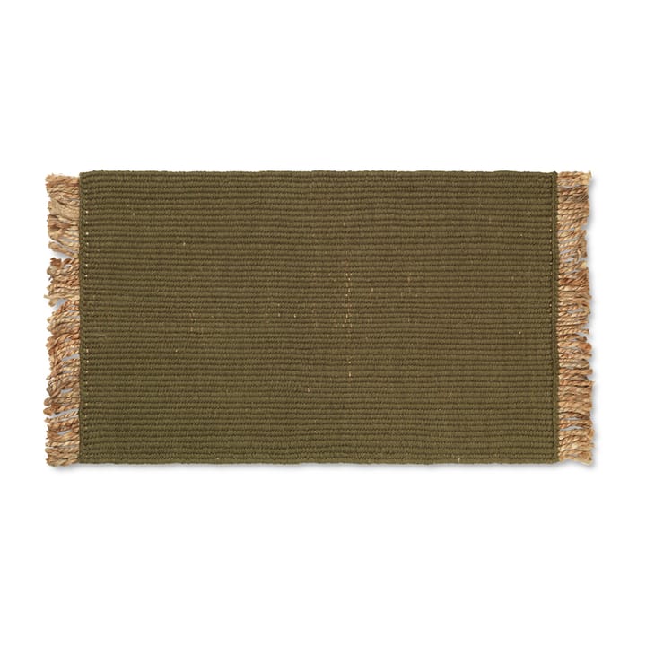 Blid doormat 50x80 cm - Olive-natural - Ferm LIVING