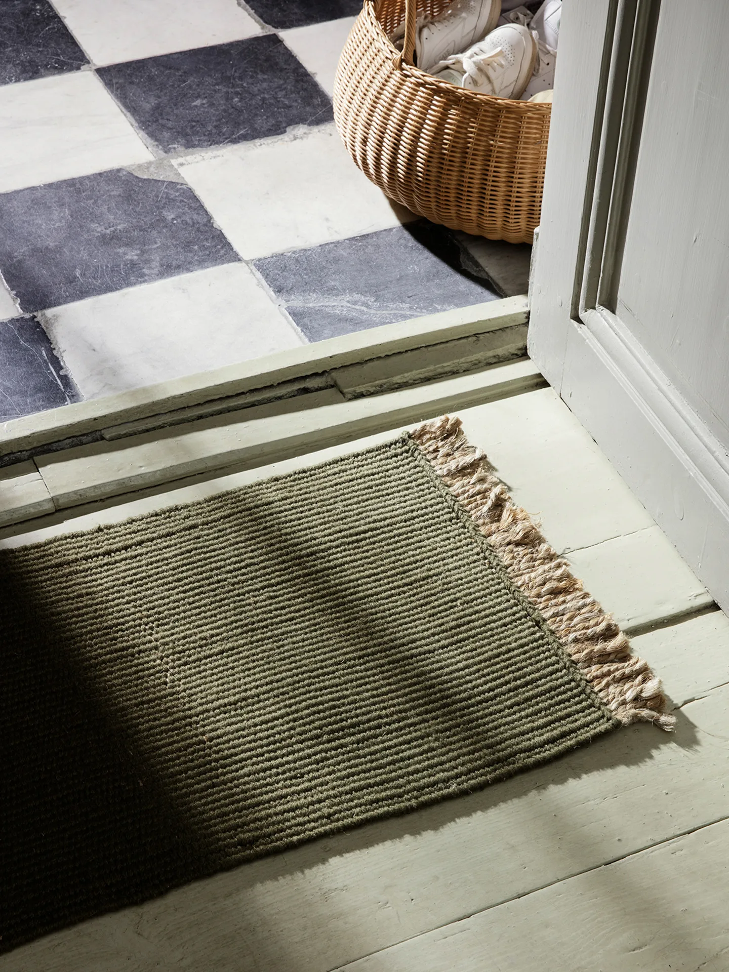 Blid doormat 50x80 cm, Olive-natural Ferm Living