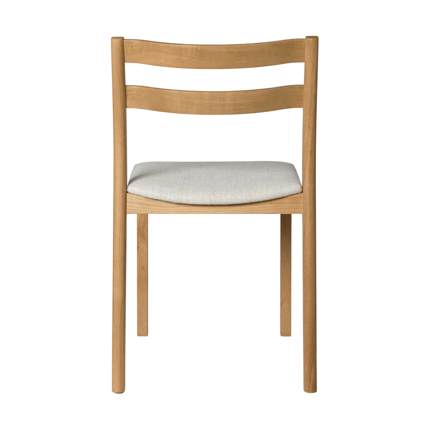 Boda chair, Upholstered seat, oak-off-white Ferm Living