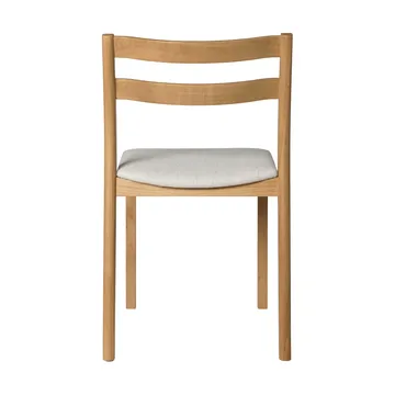 Boda chair - Upholstered seat, oak-off-white - Ferm Living