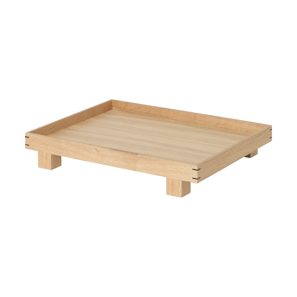 Ferm Living Bon wooden tray small oak | Scandinavian Design | Trays | Brown