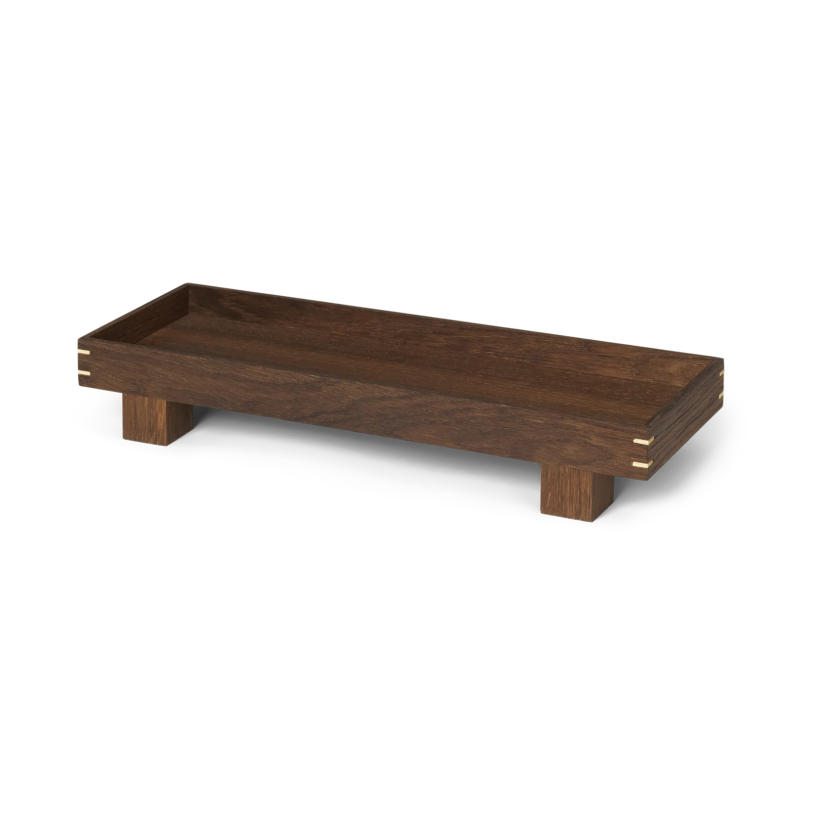 Bon wooden tray X small, Smoked oak Ferm Living