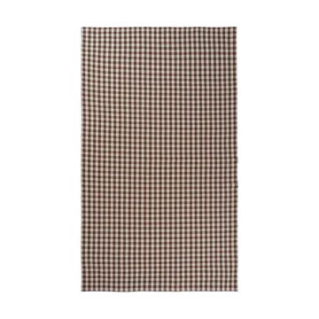 Bothy check table cloth 150x240 cm - Cinnamon-grey green - Ferm Living