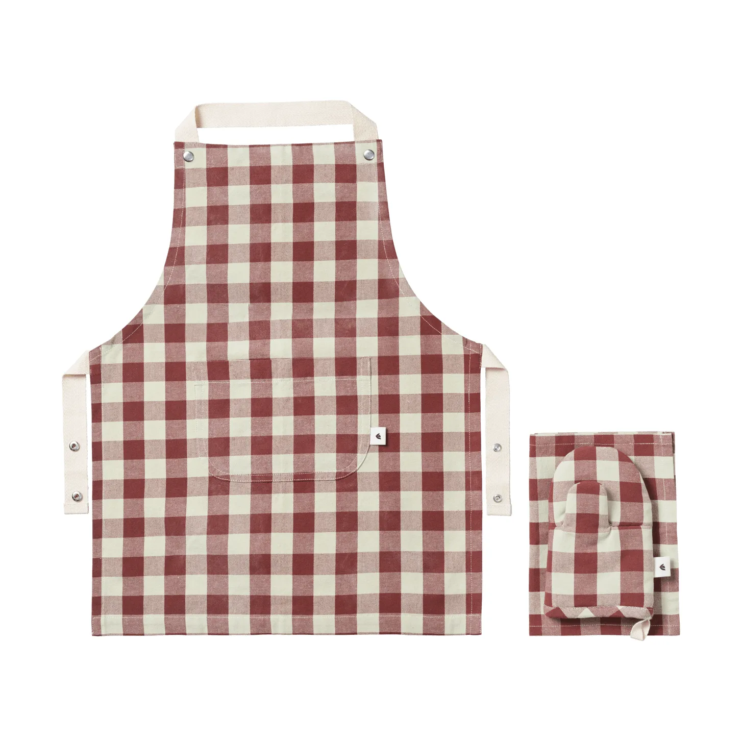 Bothy children's kitchen set, 3 pieces, cinnamon-grey-green Ferm Living