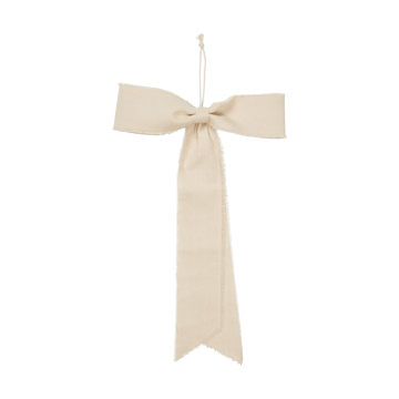 Bow decorative hanging large 30x45 cm - Natural - Ferm Living