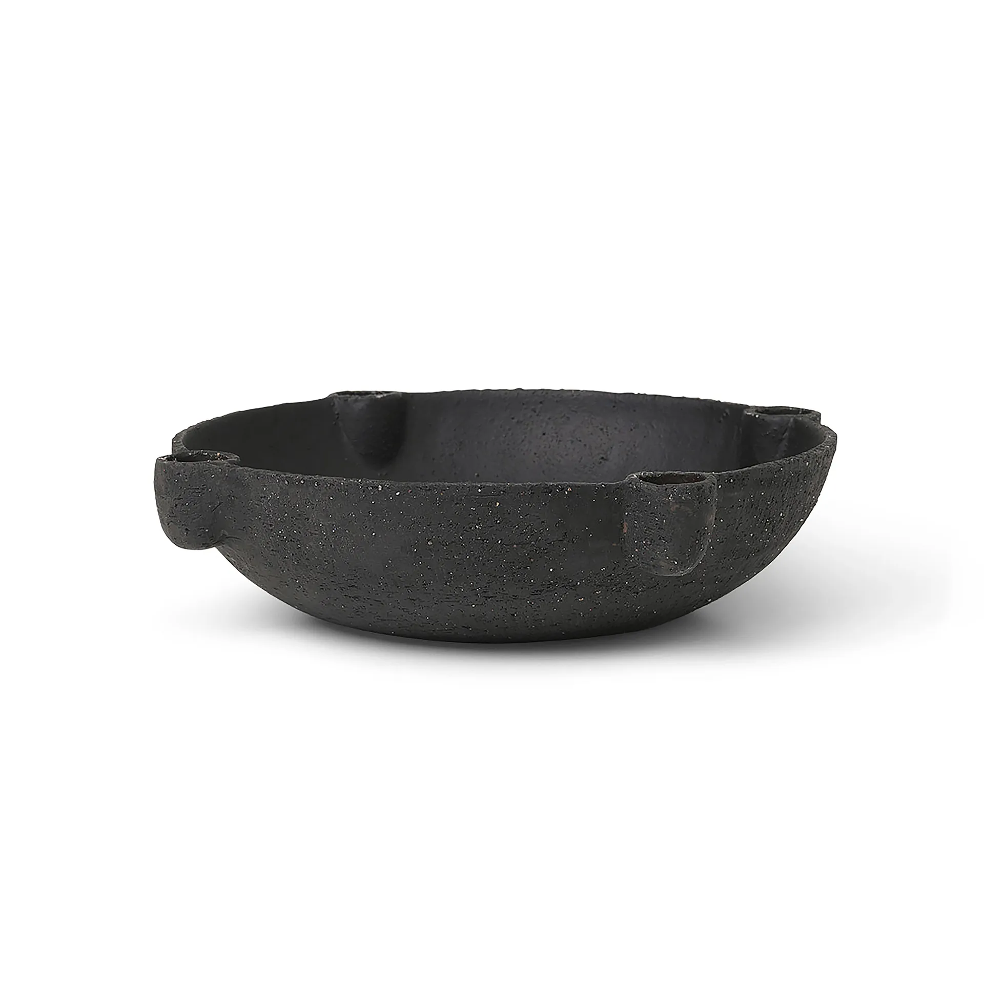 Bowl advent candle ceramic large Ø27 cm, Dark grey Ferm Living