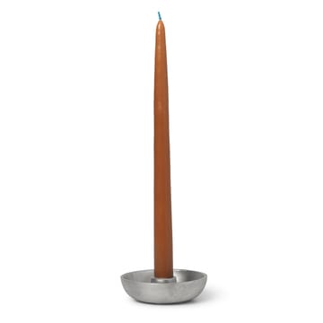 Bowl candle sticks Ø10 cm - Aluminium - Ferm Living
