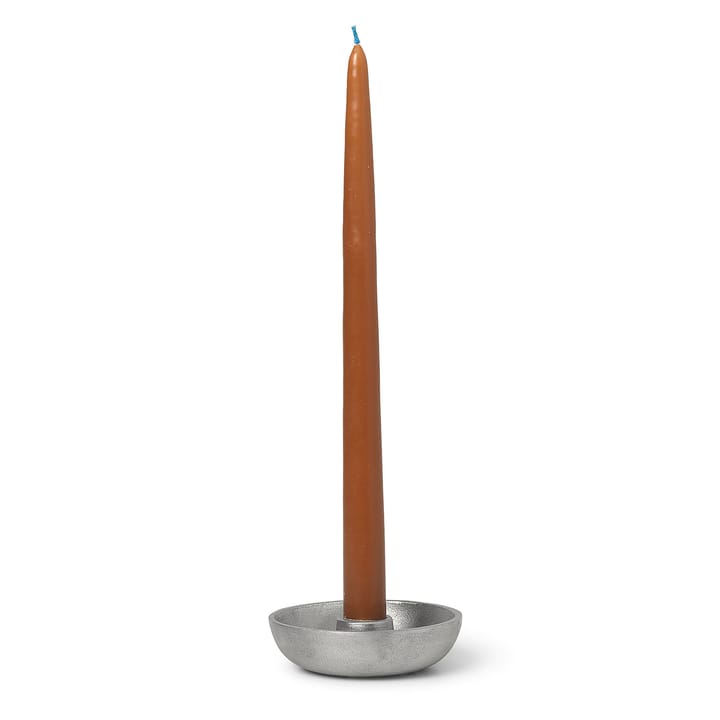 Bowl candle sticks Ø10 cm, Aluminium Ferm Living