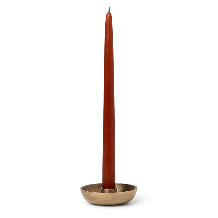 Bowl candle sticks Ø10 cm - brass - ferm LIVING