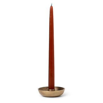 Bowl candle sticks Ø10 cm - brass - ferm LIVING