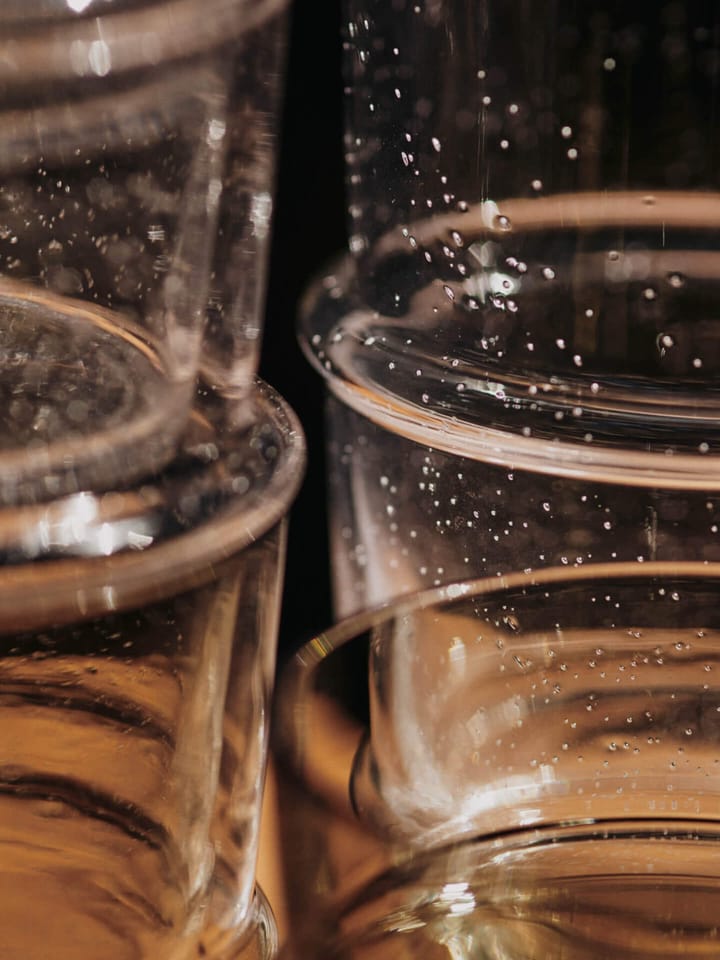 Boya drinking glass tall 45 cl 2-pack, Clear Ferm Living
