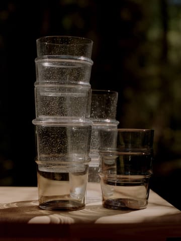 Boya drinking glass tall 45 cl 2-pack - Clear - Ferm Living