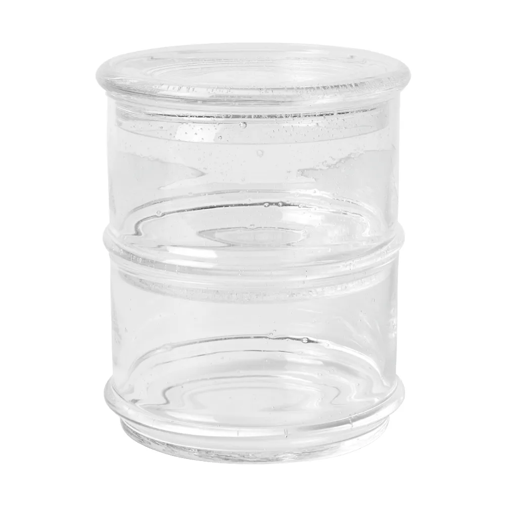 Boya stackable jars, 2 pieces, Clear Ferm Living