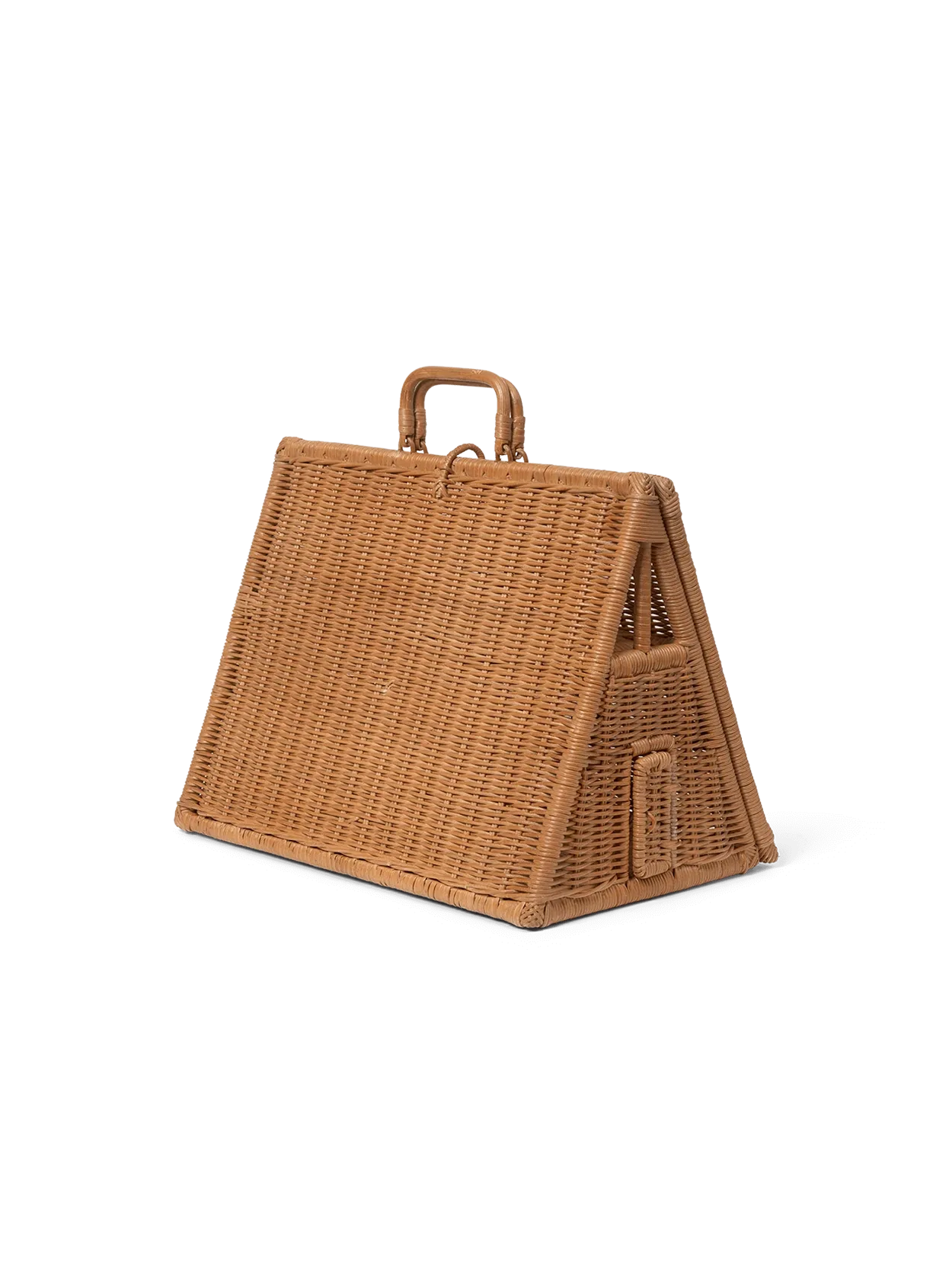 Ferm Living Braided dollhouse 45x36 cm Nature | Scandinavian Design | Children's room accessories | Beige