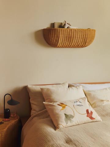 Braided wall pocket wall basket 25x75 cm - Natural - Ferm Living