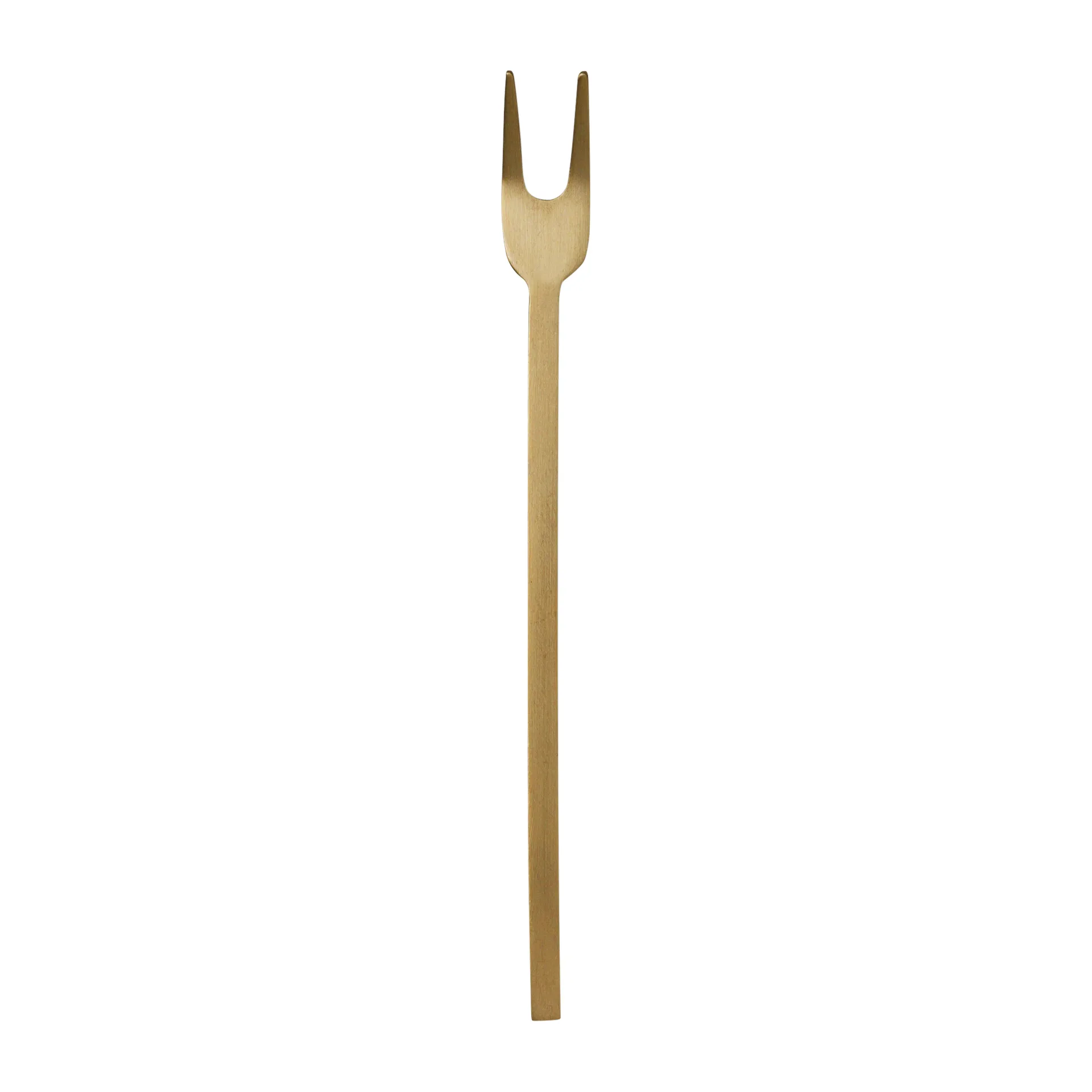 Brass dessert fork, 12.5 cm Ferm Living