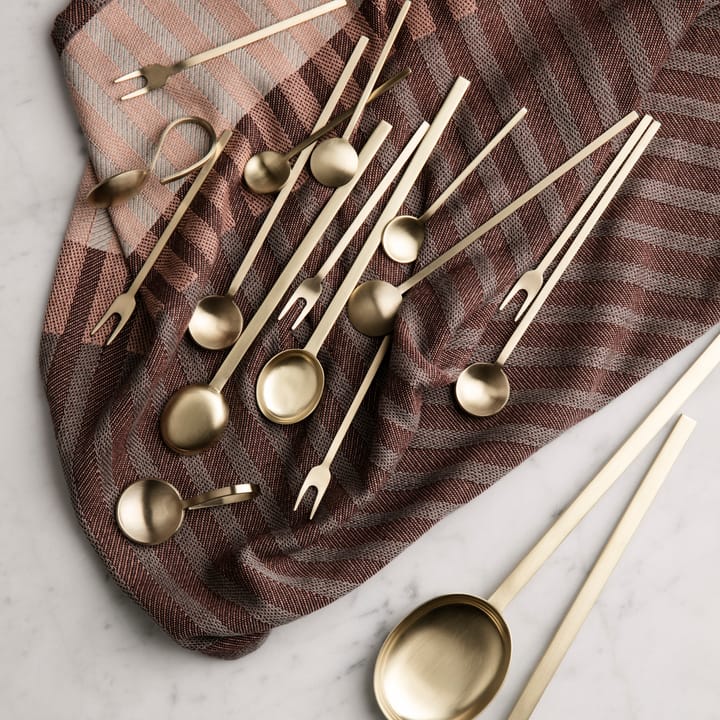 Brass dessert fork - 12.5 cm - ferm LIVING