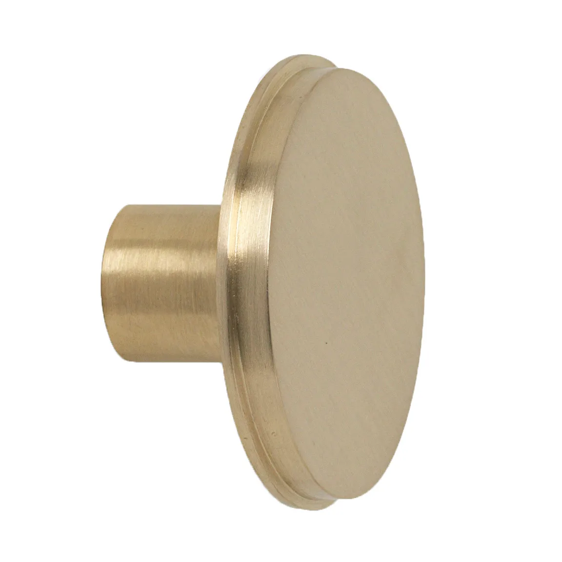 Ferm Living Brass hook Large o4.8cm | Scandinavian Design | Clothes hooks & hangers | Gold-coloured