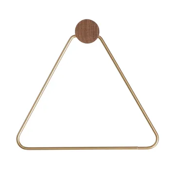 Brass toilet paper holder - 17.5x15 cm - Ferm Living