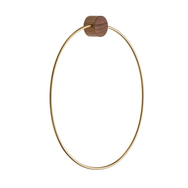 Brass towel hanger, Ø 20.5 cm Ferm Living