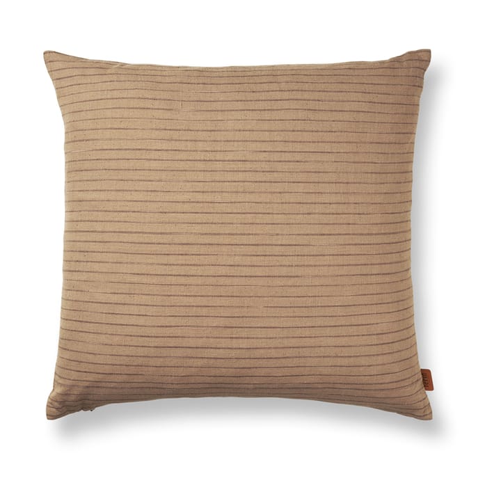 Brown cushion 50x50 cm - Lines - Ferm LIVING