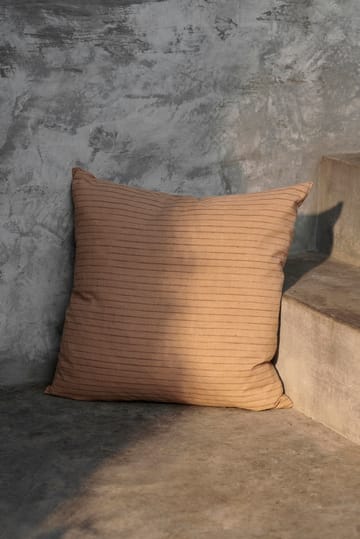 Brown cushion 50x50 cm - Lines - ferm LIVING