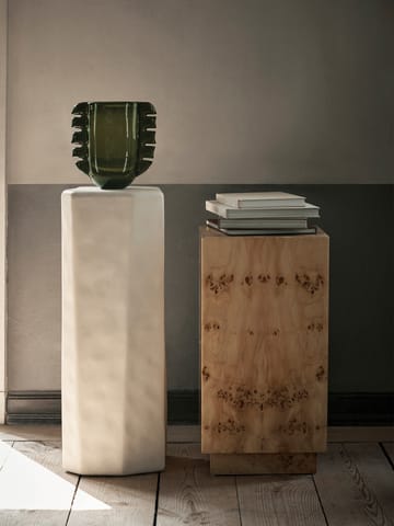 Burl Side Table pedestal - Natural - Ferm Living