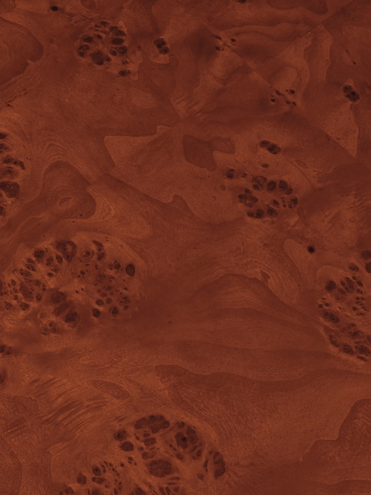 Burl storage coffee table 70x70 cm, Dark stained burl Ferm Living