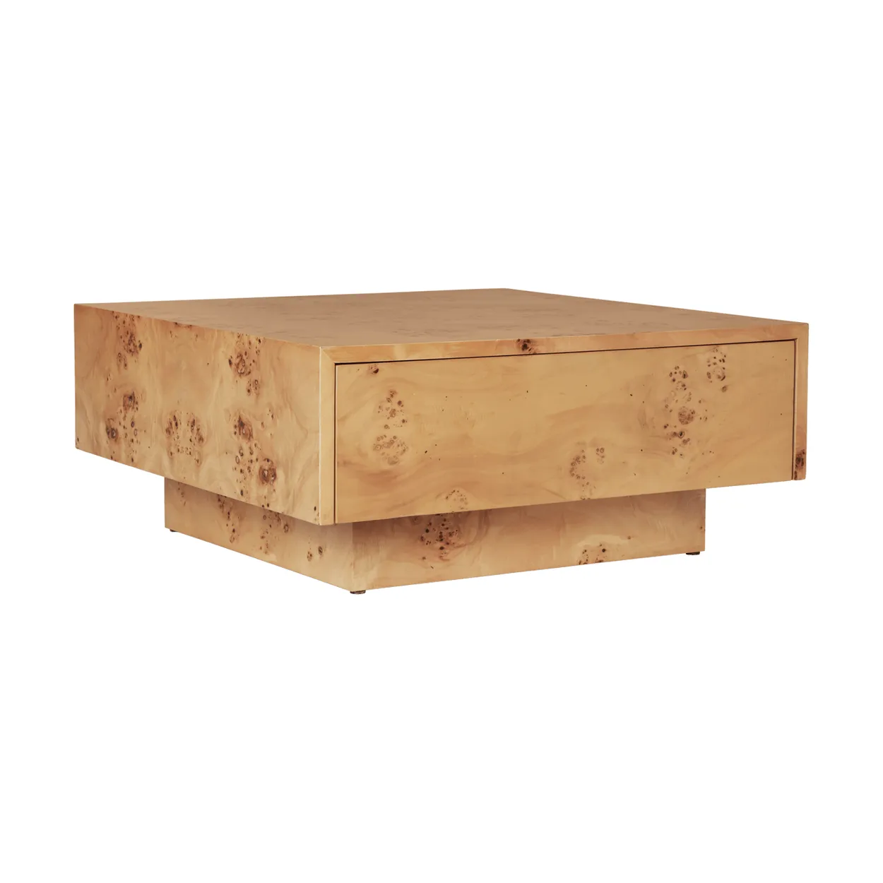 Ferm Living Burl storage coffee table 70x70 cm Natural