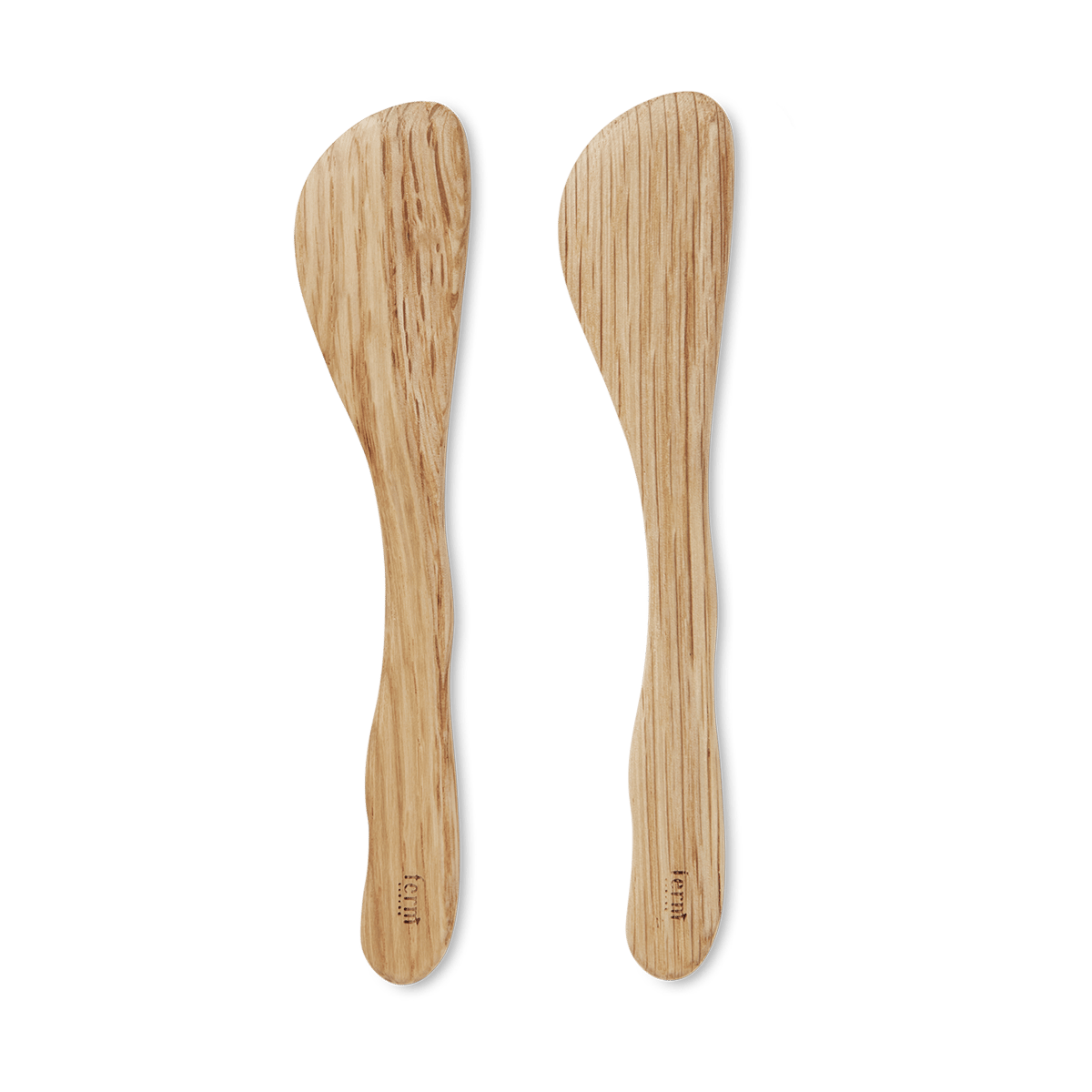 Ferm Living Cairn butter knife 2-pack Oak