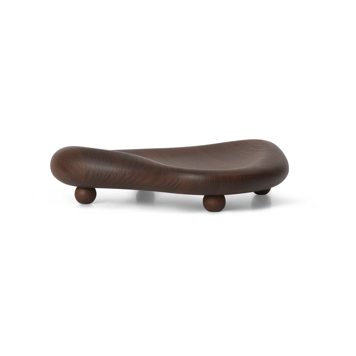 Ferm Living Cairn Centrepiece Dark Brown | Scandinavian Design | Decorative bowls | Brown