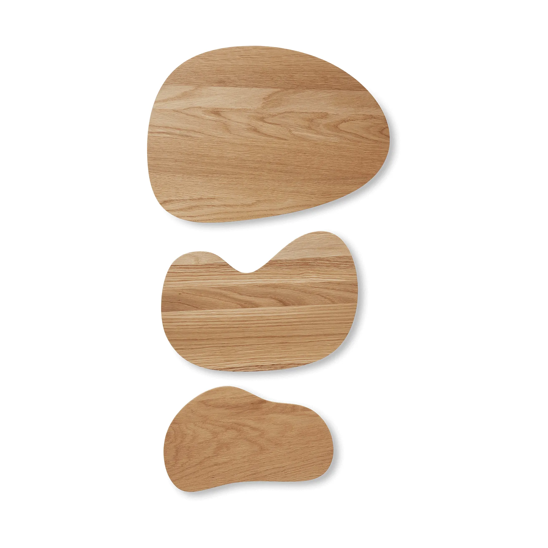 Cairn cutting board 3 pieces, Oak Ferm Living