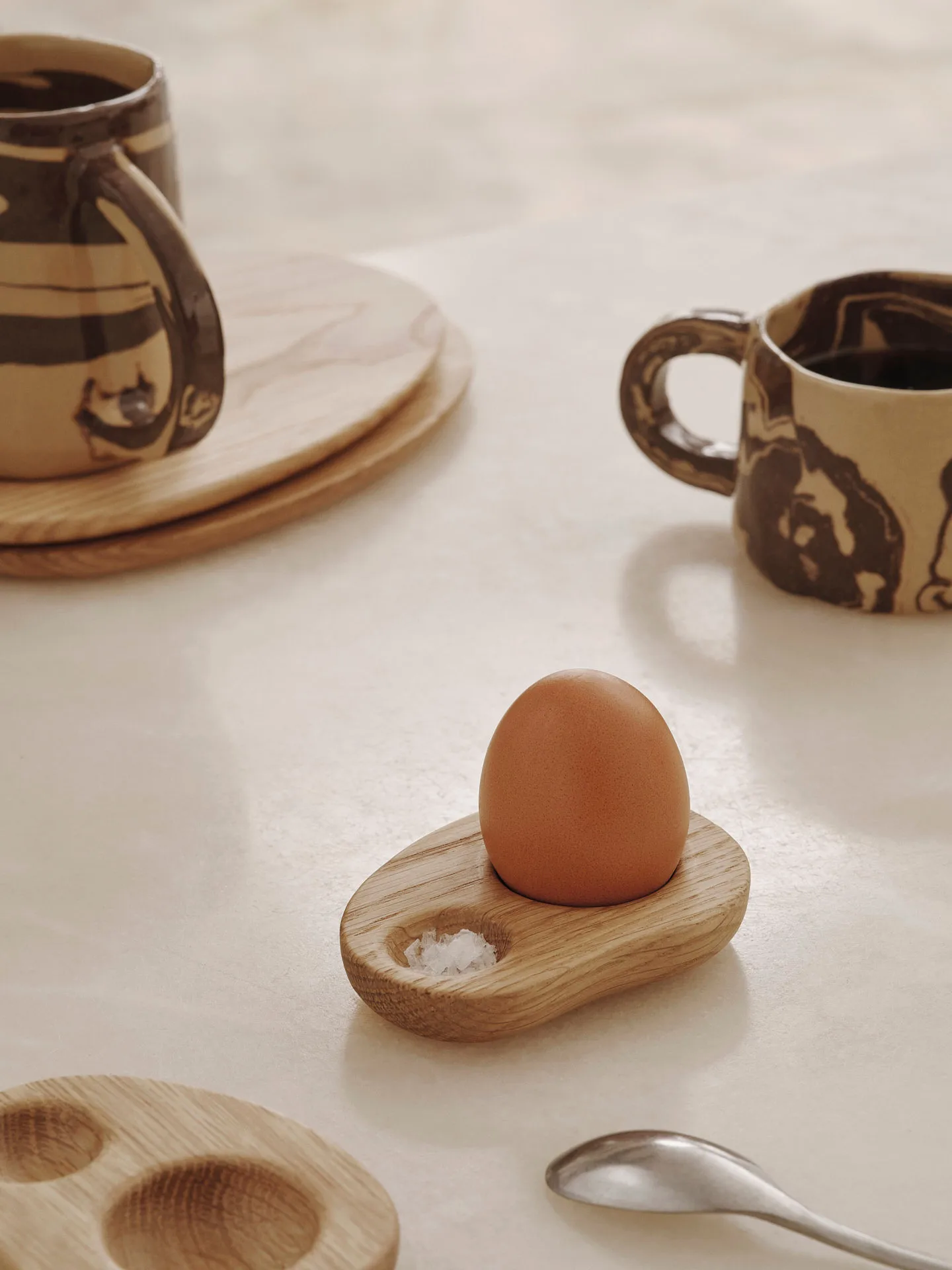 Cairn egg cup 2-pack, Oak Ferm Living